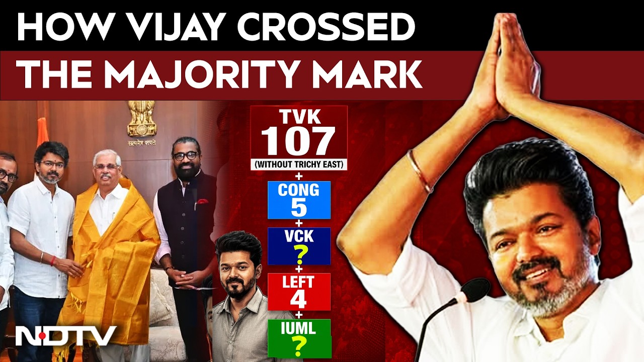 Vijay TVK News | How Vijay Crossed The Majority Mark In Tamil Nadu