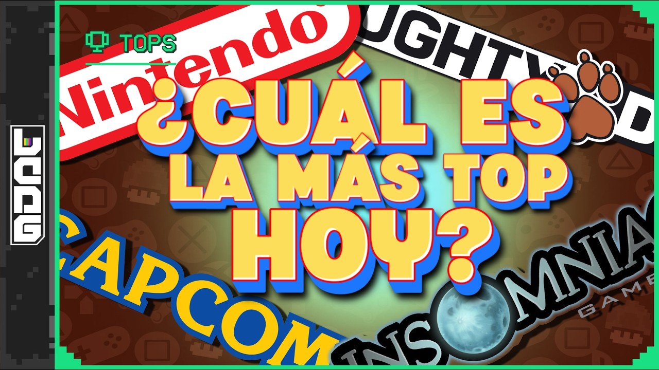 Las 10 MEJORES DESARROLLADORAS de VIDEOJUEGOS de LA ACTUALIDAD