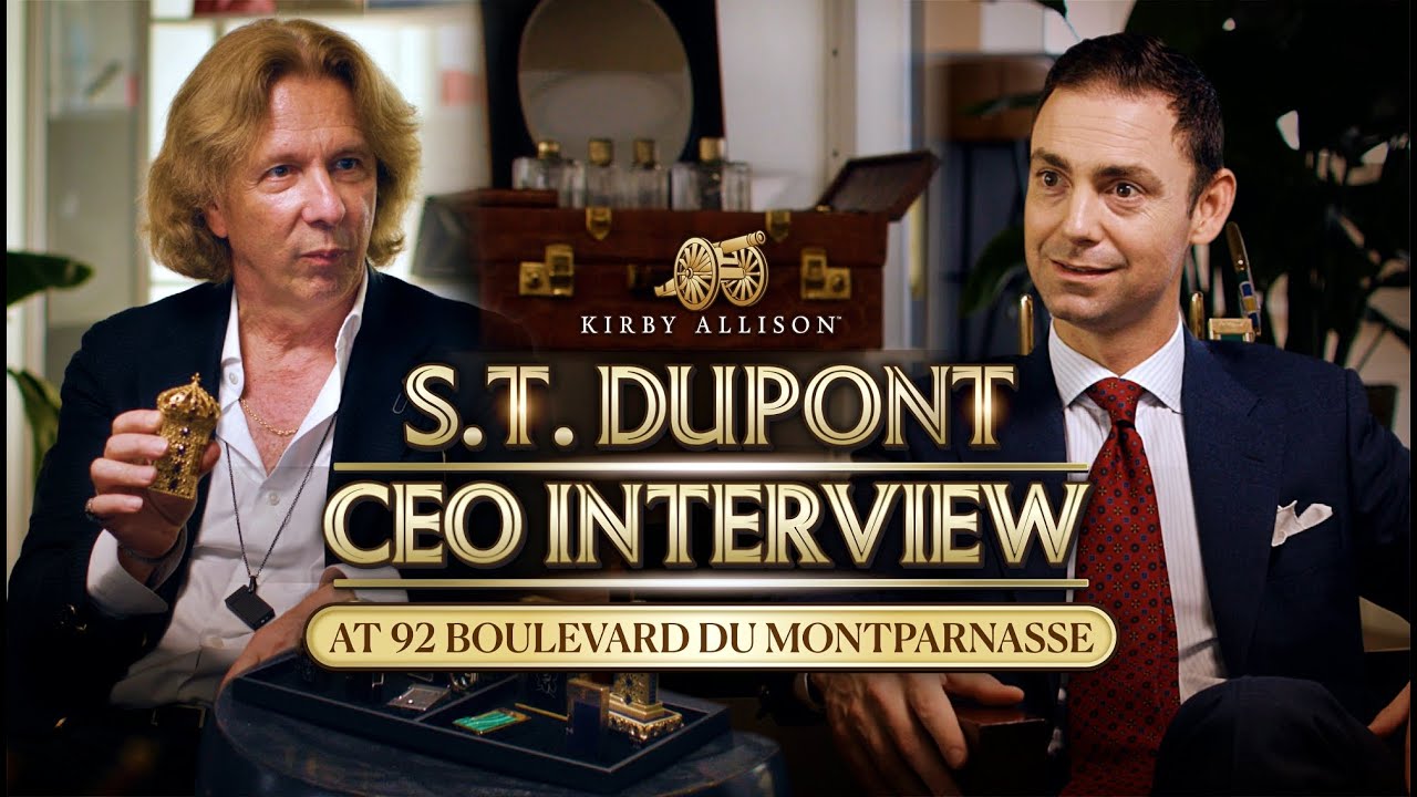 S.T. DuPont: 150 Years of French Craftsmanship | Luxury Lighters and Pens | Kirby Allison