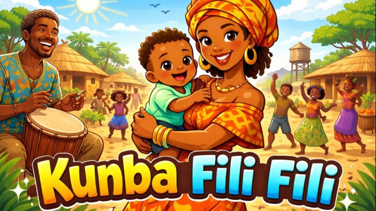Kunba Fili Fili | Comptine Malienne aux Rythmes de Djembé |Malian children's song