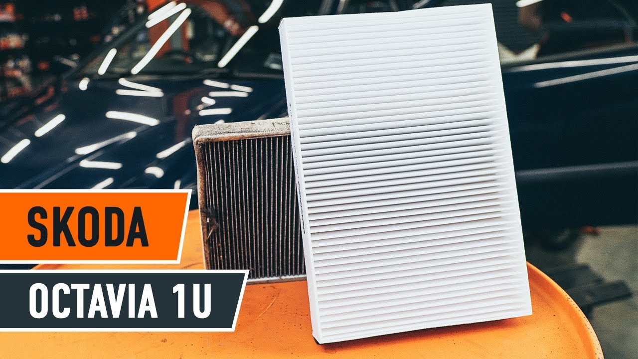 Hvordan bytte Kupèfilter på SKODA OCTAVIA 1U [Bruksanvisning]