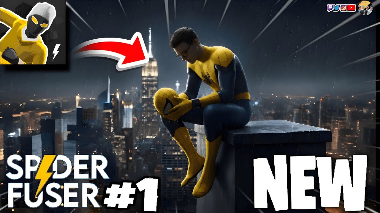 MY FIRST DAY IN SPIDER FUSER WITH HIGH GRAPHICS GAMEPLAY🤯 INSANE #1