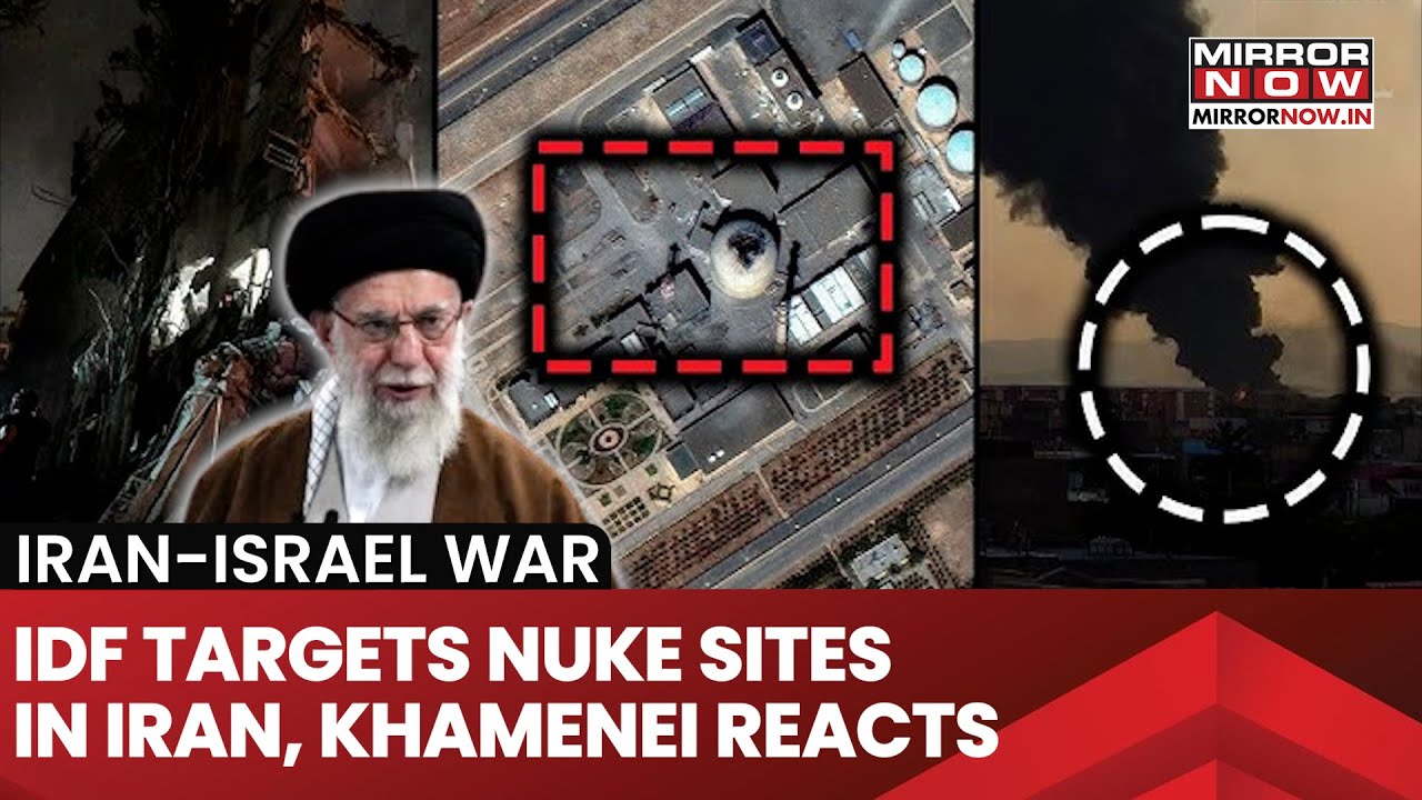 Iran's Nuke Site In Isfahan Attacked By Israel, Explosion Caught On Camera, Watch