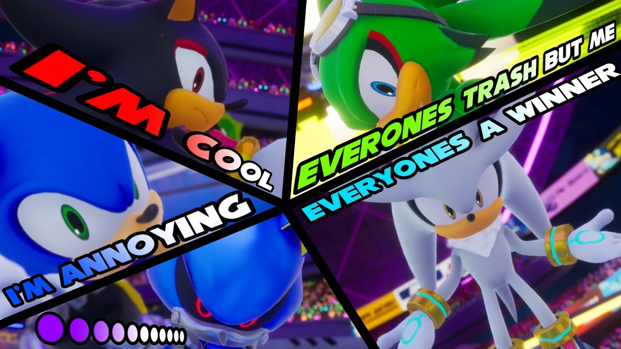 Что говорит о вас ваш главный герой Sonic Racing Crossworlds