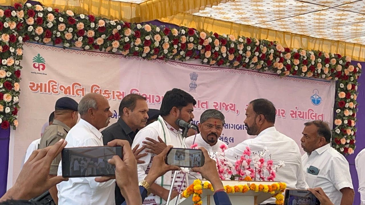 ચૈતર વસાવા સાહેબ એ ધુમાડા કાઢી નાખ્યા 