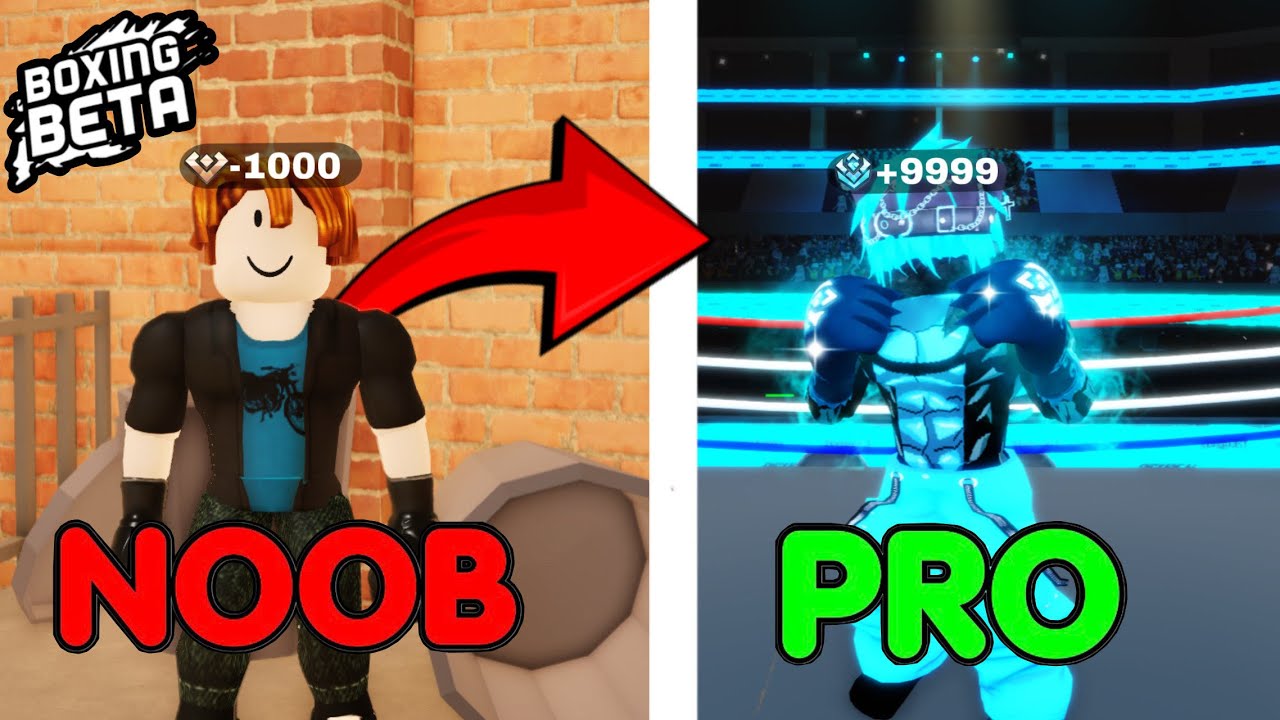 How To Go From NOOB to PRO In Boxing Beta (Roblox)
