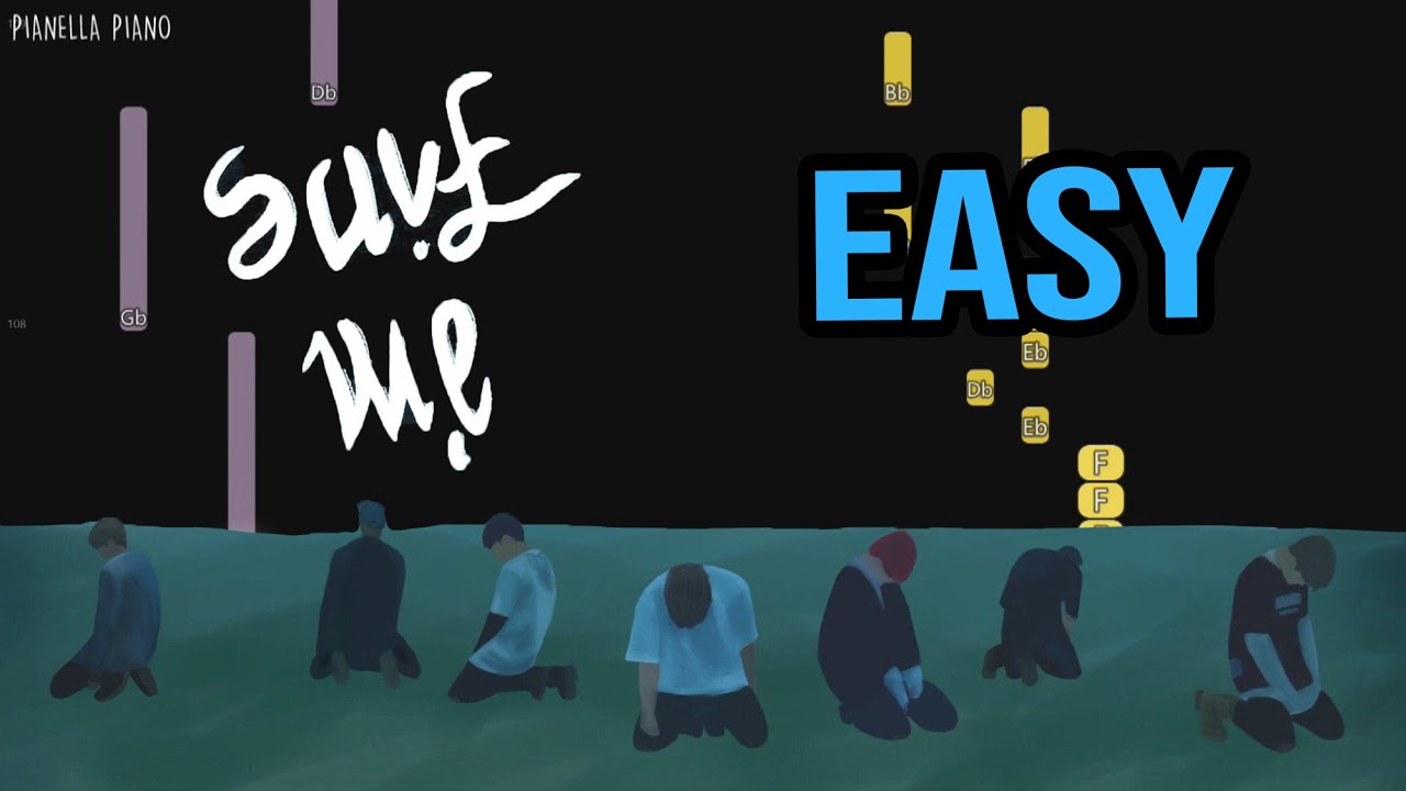 BTS - SAVE ME | EASY Piano Tutorial by Pianella Piano