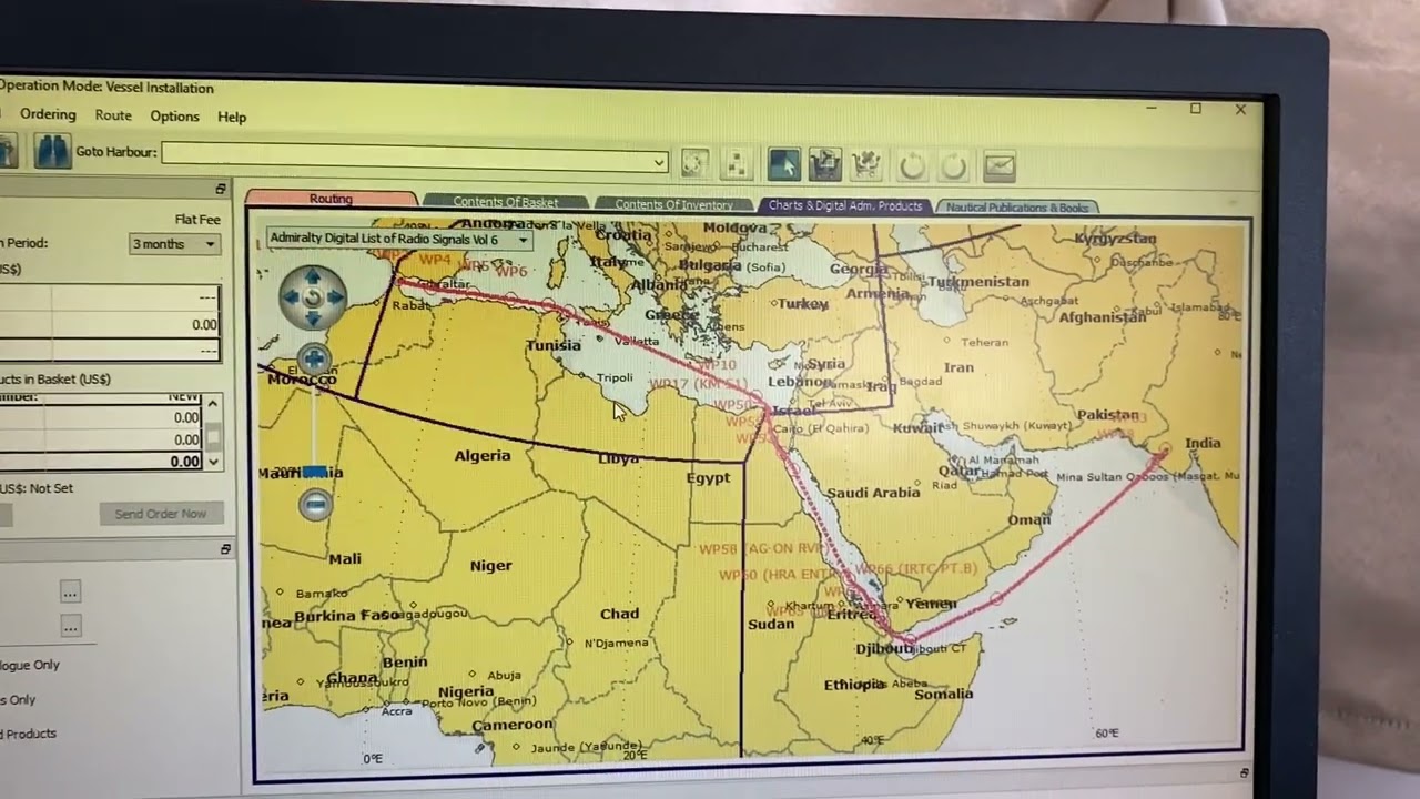 Requesting Route ENCs, ADPs, AENPs Using ChartWorld ChartBrowser #SecondOfficer #ChartWorld