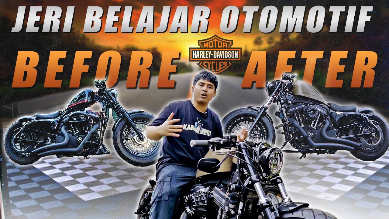HARLEY DAVIDSON SPORTSTER 48 TERGANTENG DI INDONESIA !!!