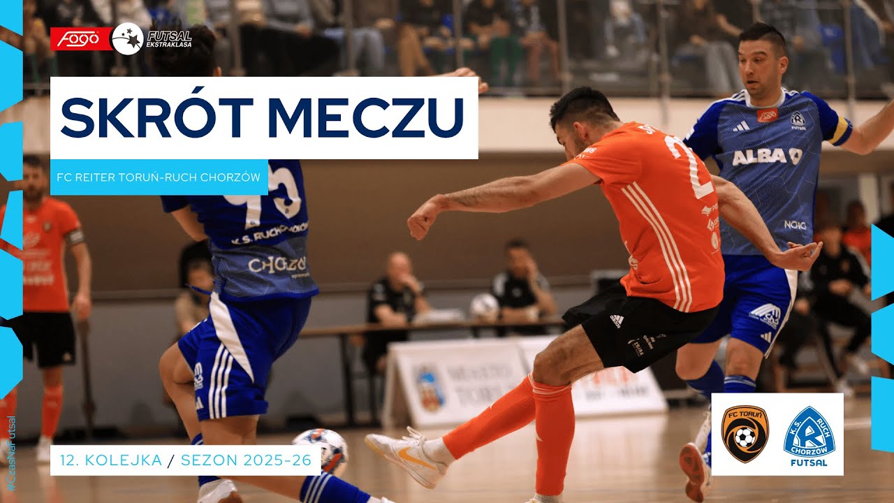 FC Reiter Toruń - Ruch Chorzów 5:1 SKRÓT | 12. kolejka (2025/26)