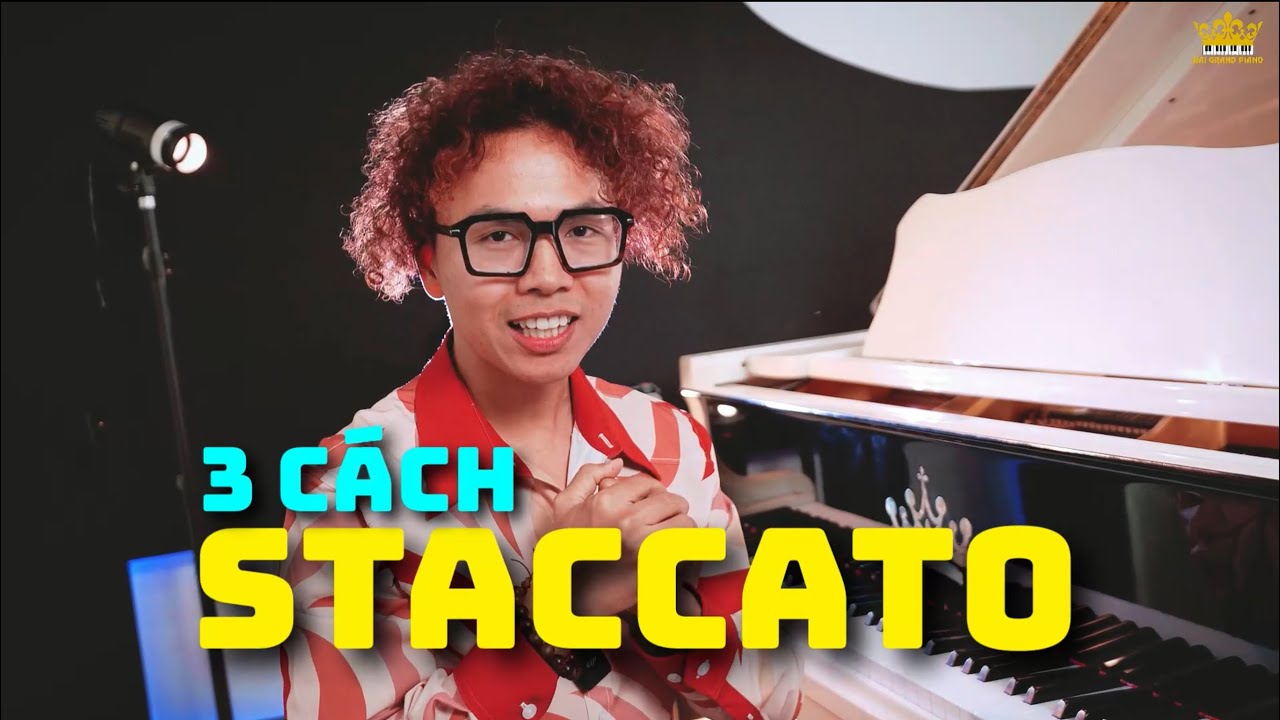 🎹 Manh Piano Tutorial - 3 CÁCH ĐÀN STACCATO TỐC ĐỘ SIÊU NHANH