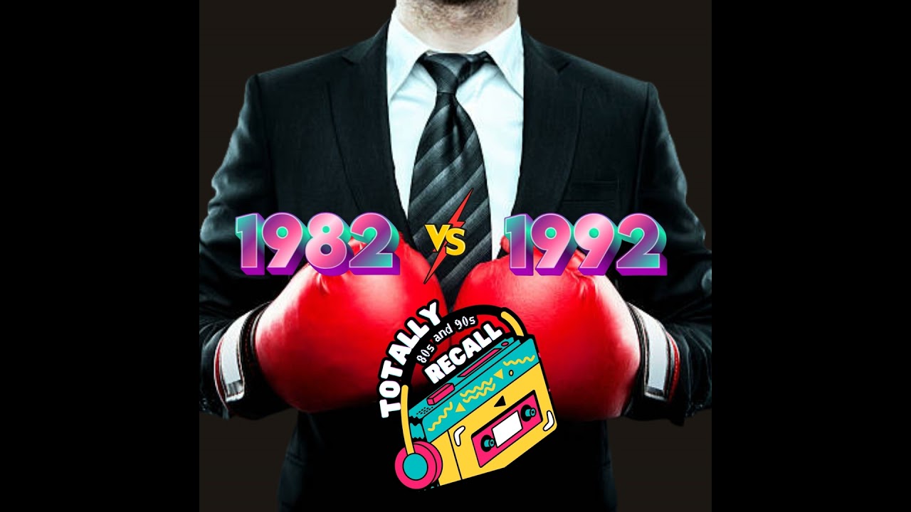Billboard Hot 100; 1982 vs 1992