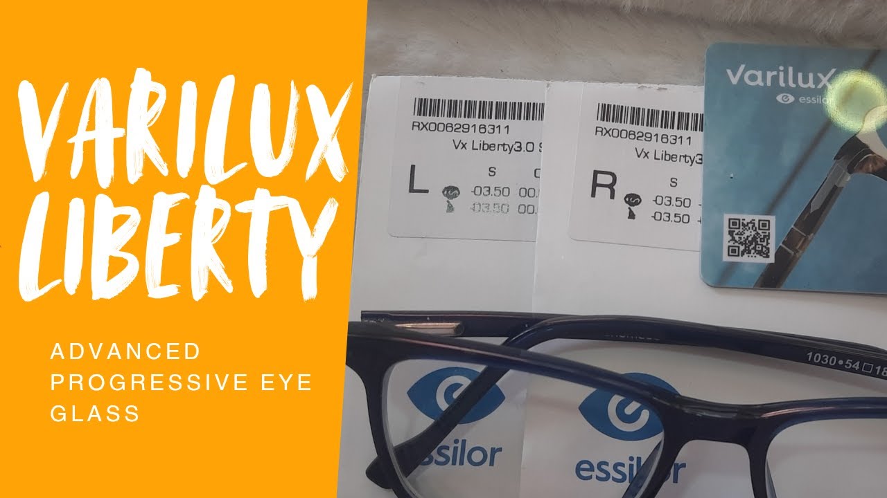 VARILUX LIBERTY3.0 1.6 CRIZAL ROCK | ESSILOR PROGRESSIVE EYE GLASS | ಶ್ರೀ ಪಾರ್ವತಿ ಆಪ್ಟಿಕ್ಸ್