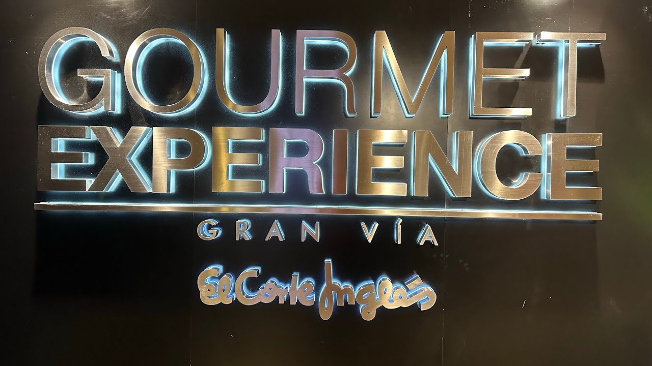 LIVE - Gourmet Experience of El Corte Ingles at Callao in Madrid, Spain #gourmet #elcorteingles