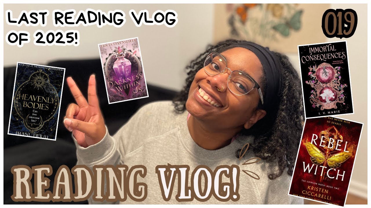 worst rated reading vlog ever?! 🤦🏾‍♀️ |  last reading vlog of 2025