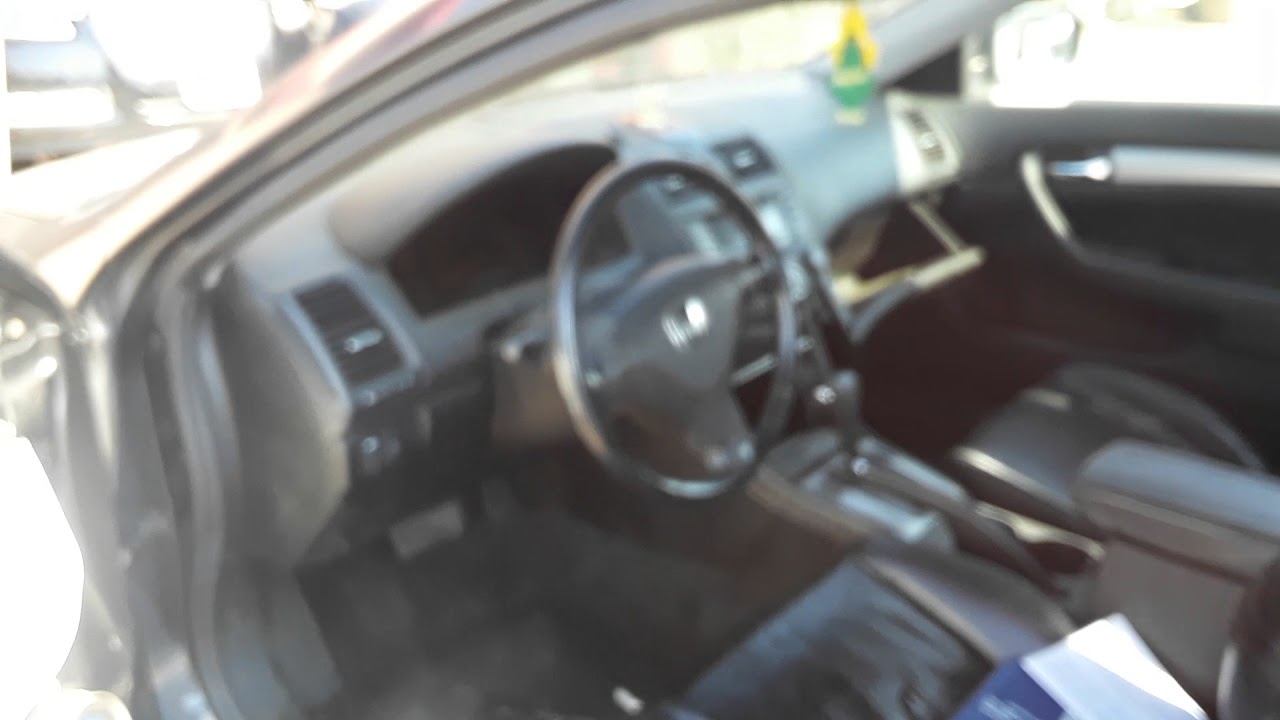 Honda Accord 2003-2007 гг. Отключение сигнализации, и где найти коды стереосистемы.