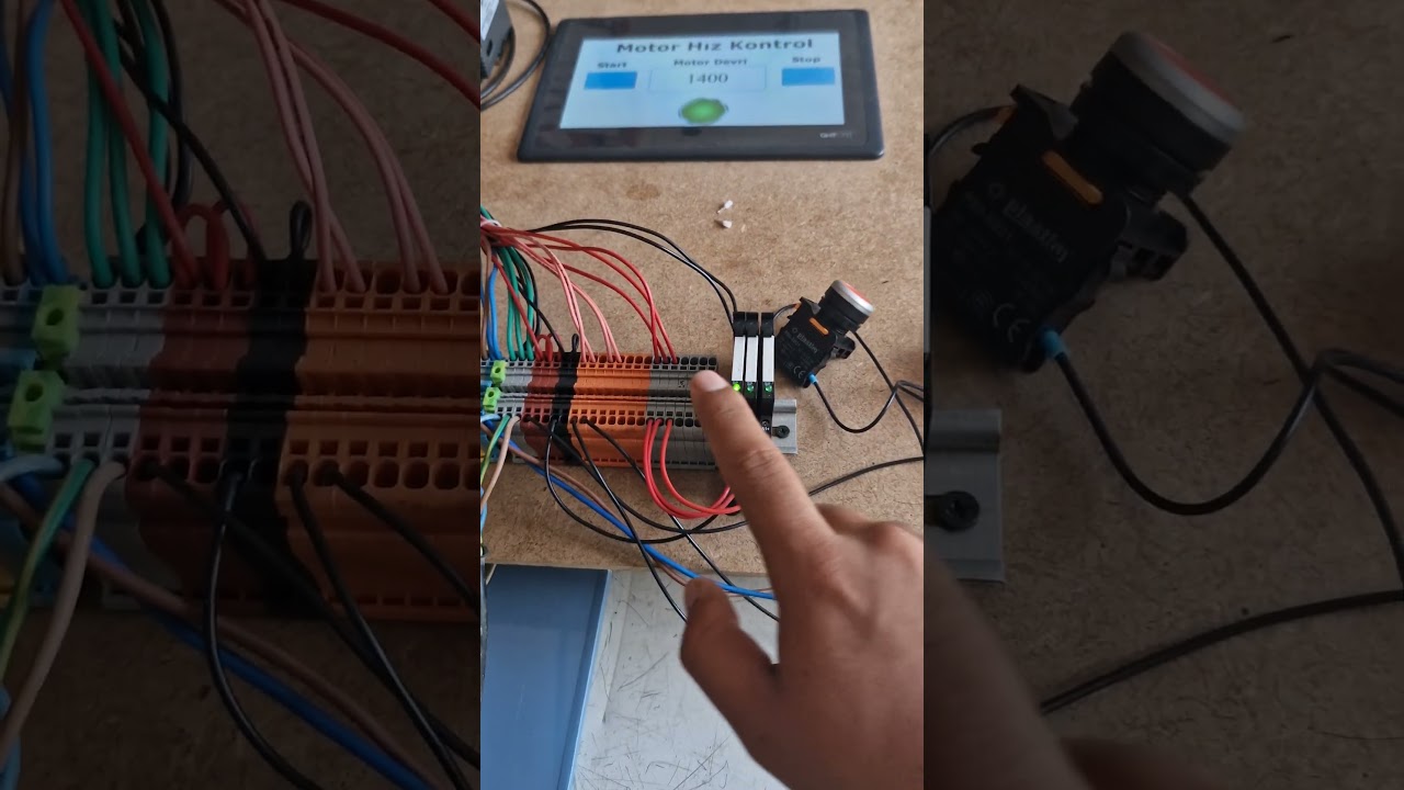 PLC Cihazı ile İnverter Kontrol&uuml;