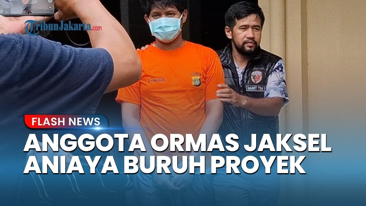 Anggota Ormas Bacok Buruh Proyek di Cilandak Jakarta Selatan Gara-gara Katering Belum Dibayar