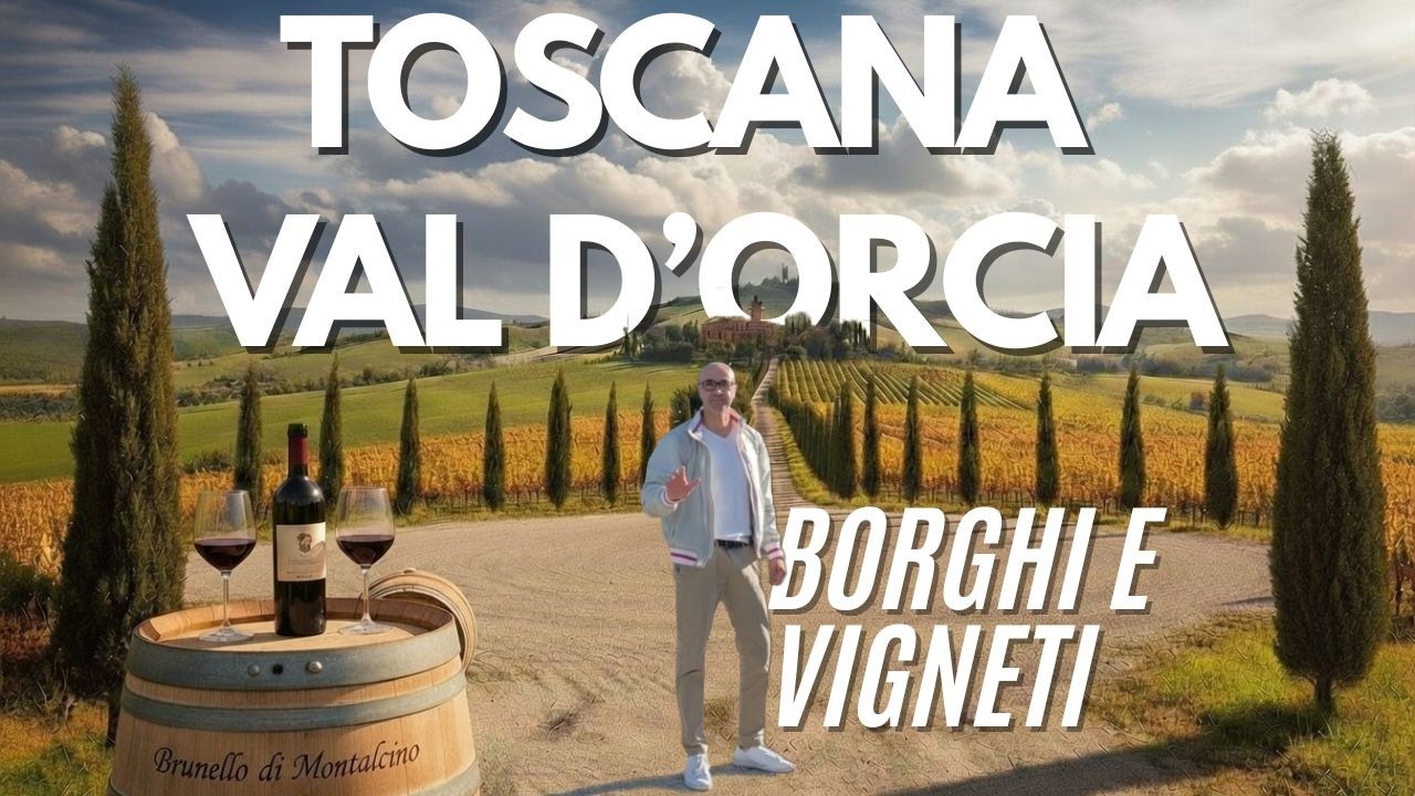 VAL D'ORCIA, MONTALCINO ,PIENZA,TOSCANA, I BORGHI PIÙ BELLI, COSA VEDERE, TUSCANY #valdorcia