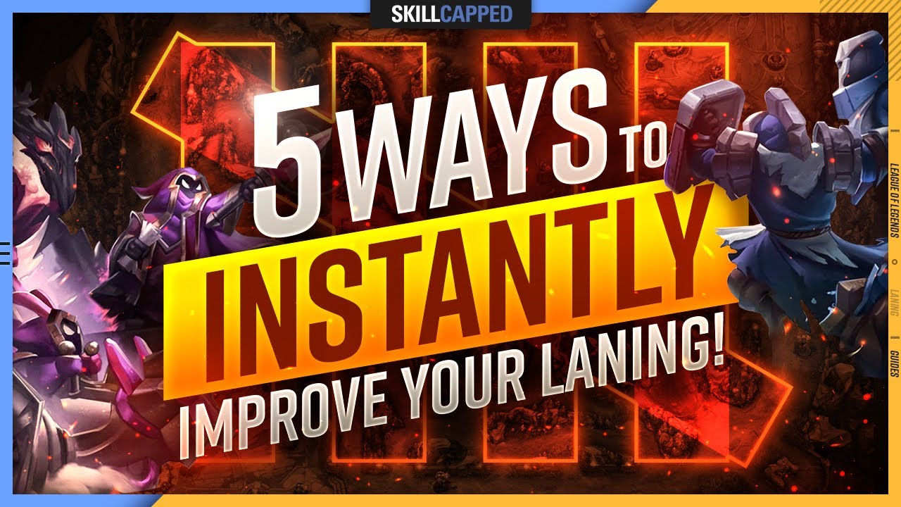 The 5 Ways to INSTANTLY Improve Your Laning! - Mid Guide