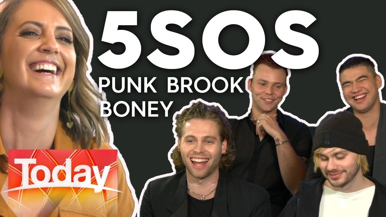 Brooke Boney gets punked by 5SOS boys | Today Show Australia