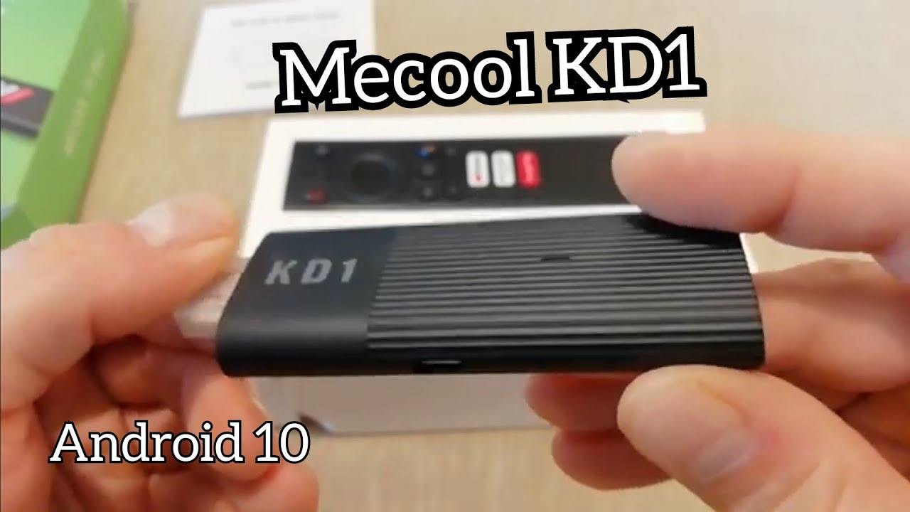 Mecool KD1 Android 10 TV  2GB RAM 16GB ROM Amlogic S905Y2 - unboxing