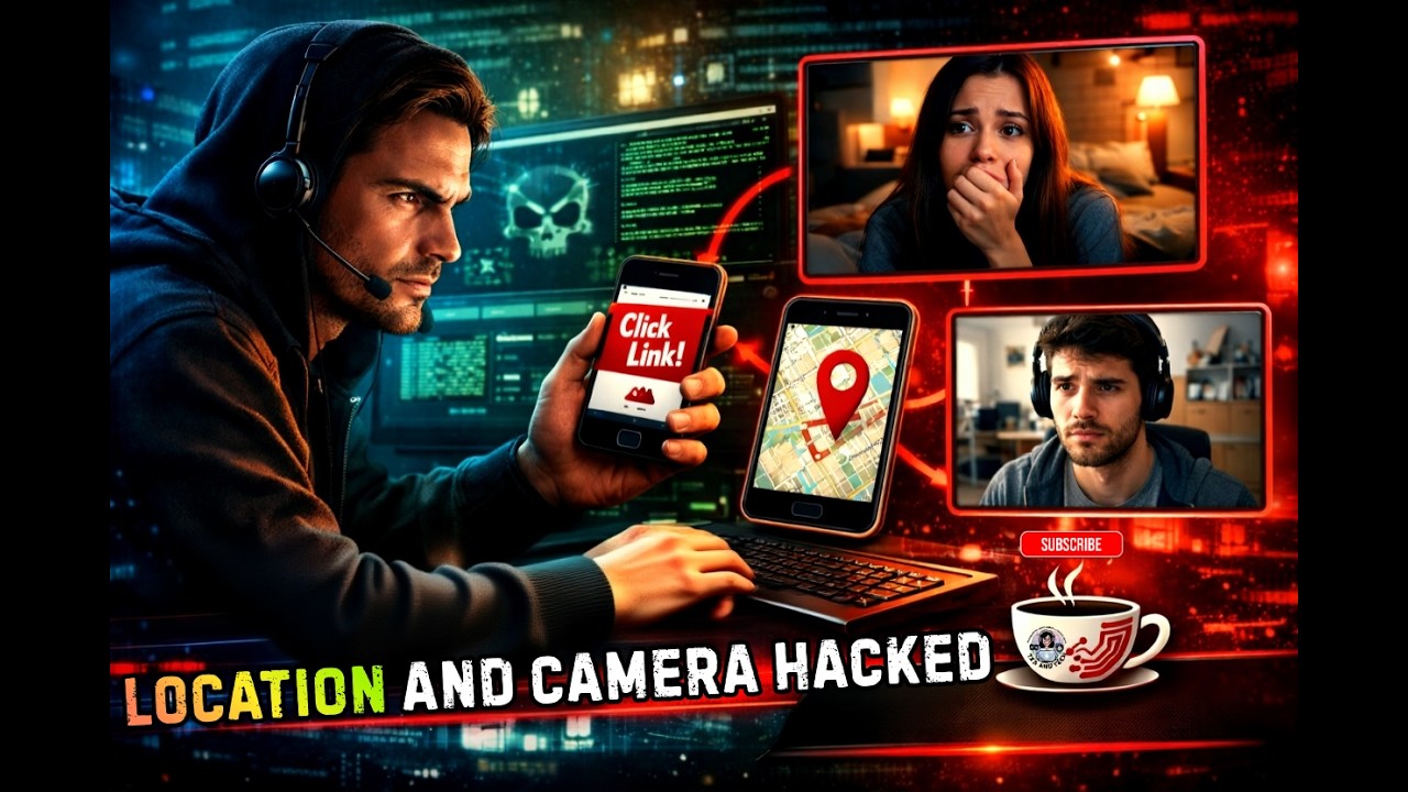 This Link Turns On Your Camera 😳 (Don’t Click It!) | Ethical Hacking | Cyber Security