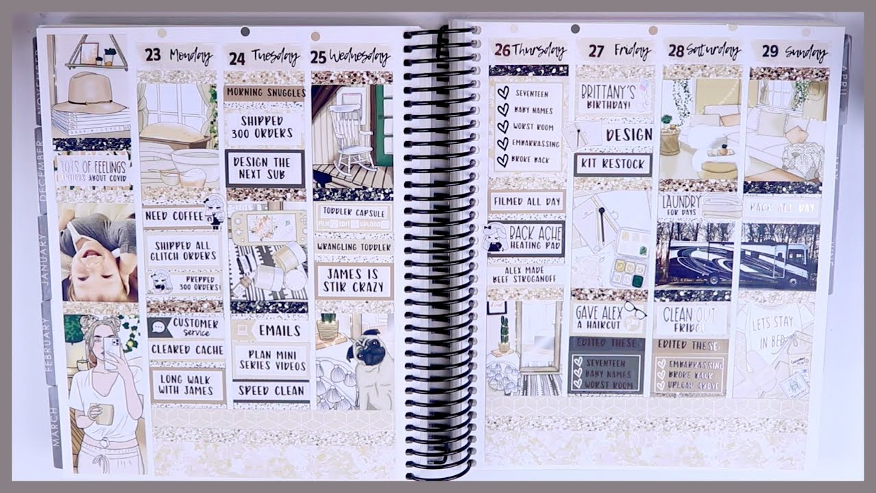 Chatty Memory Plan With Me! | Homebody by Glam Planner