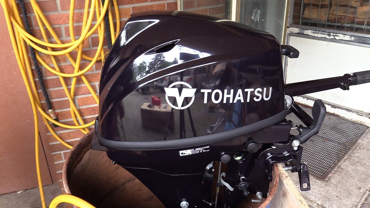 Tohatsu Außenbordmotor MFS 9.8 B S. Inbetriebnahme Schritt für Schritt.