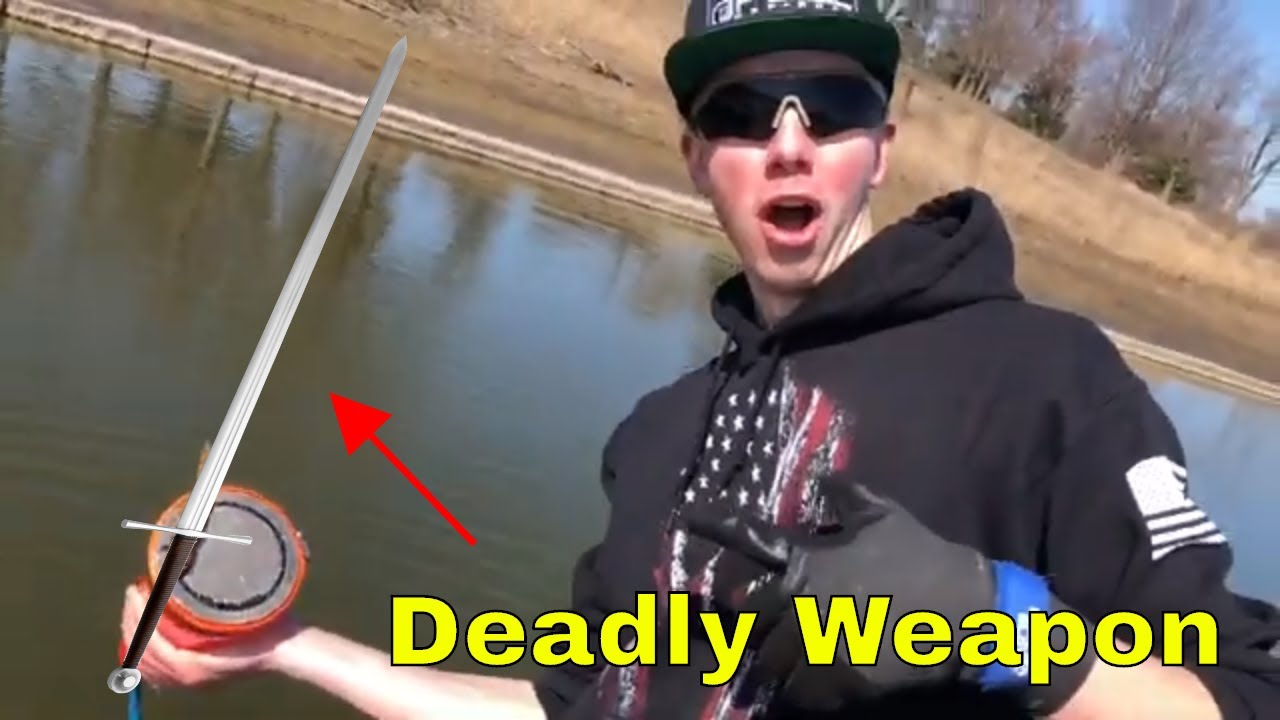 Deadly Weapon Found (Magnet Fishing)
