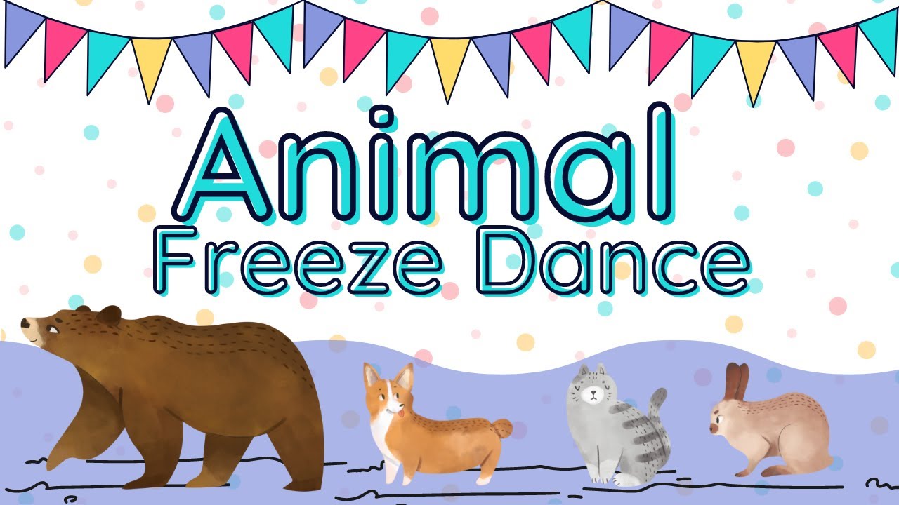 Animal Freeze Dance | Movement Break | Heavy Work Activity
