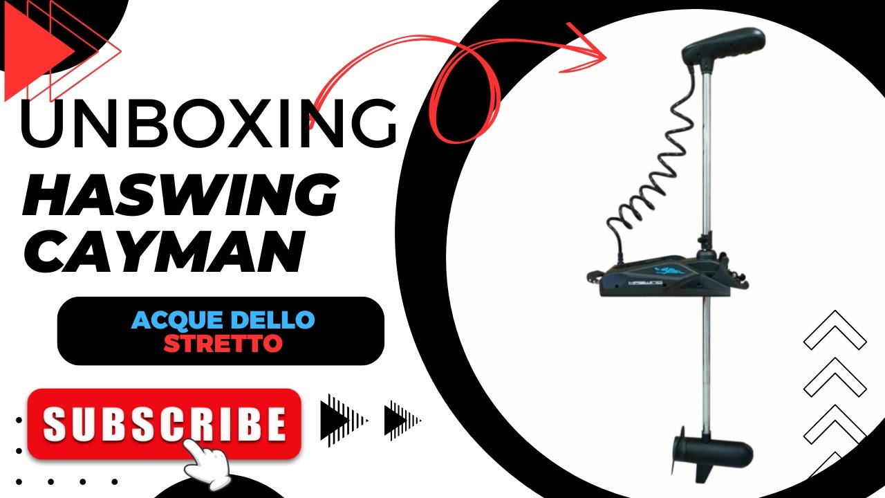 UNBOXING Haswing Cayman B GPS 80 LB 72
