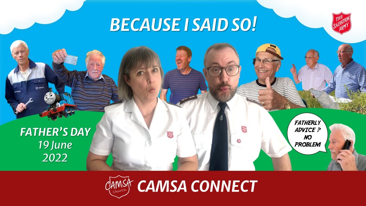 CAMSA Connect Episode 117 - Father's Day worship with Cambridge Citadel Salvation Army