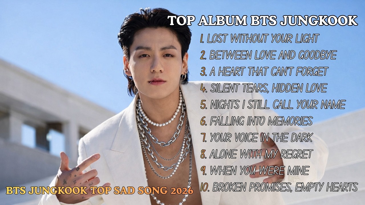 BTS JUNGKOOK Good Vibes Music Plylist 💔 Most PopularEnglish Song 2026 - Calm & Soft ❤️‍🩹🎶