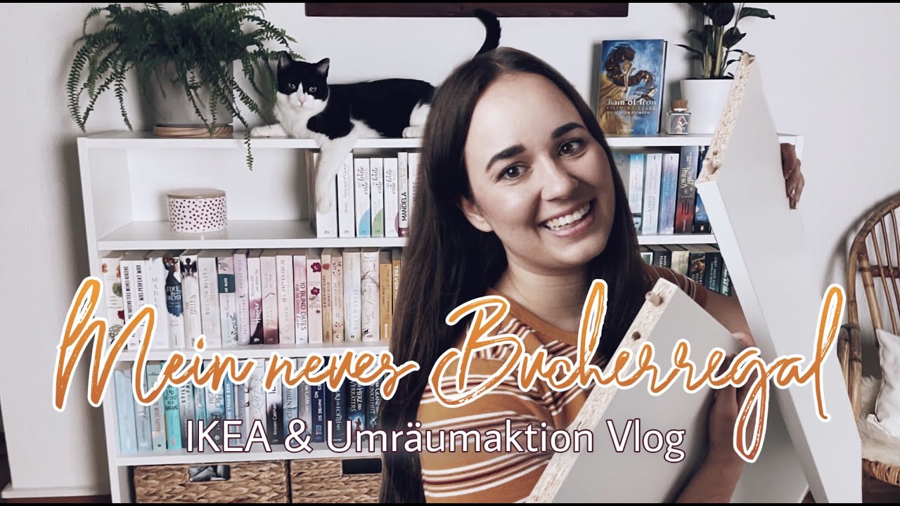 Mein neues Bücherregal | IKEA & Umräumaktion | GIRLWHO.READS