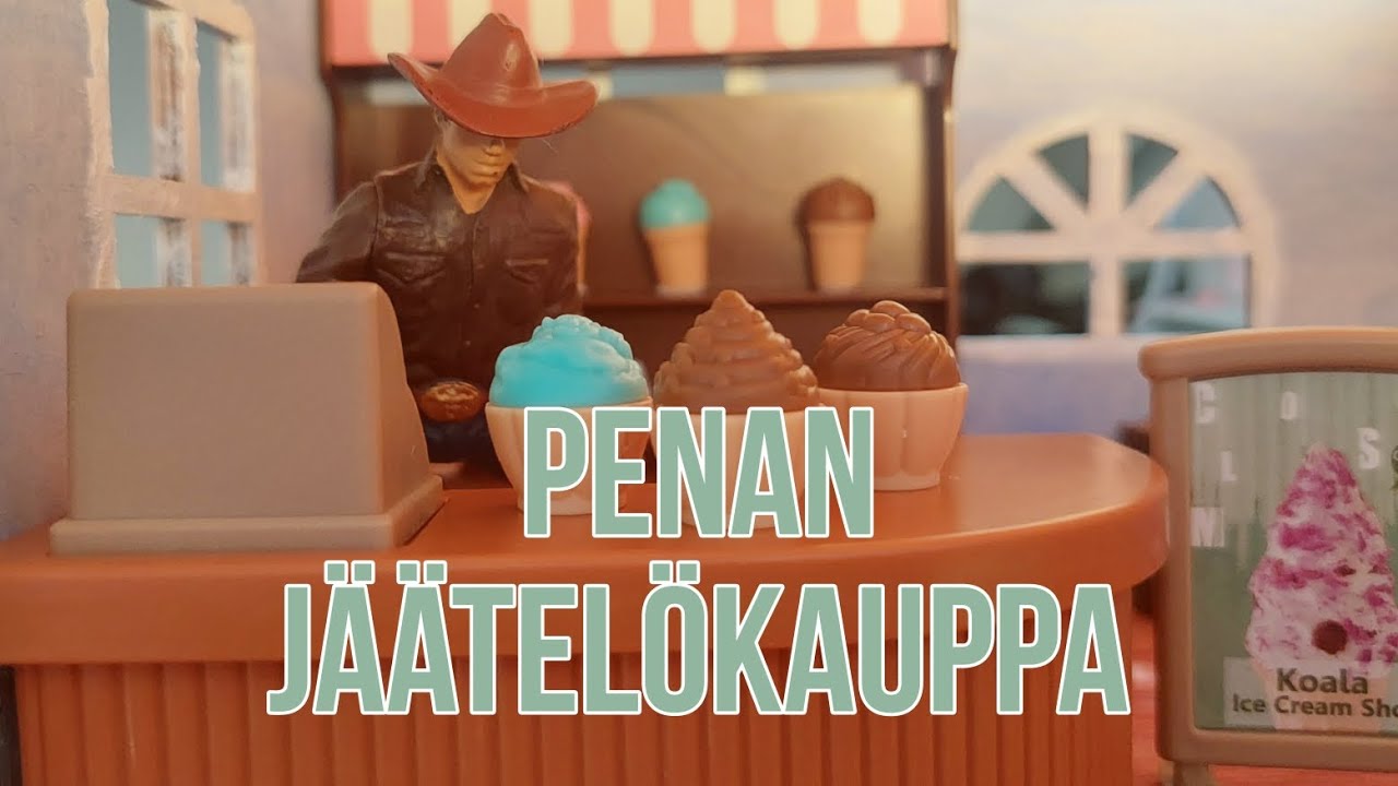 PENAN JÄÄTELÖKAUPPA | SCHLEICH SKETSI