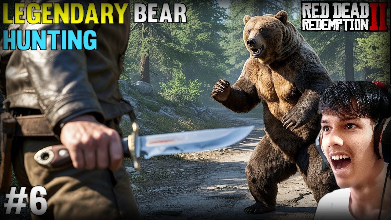 🔥 It's Time To Hunt A Legendary Bear | Red Dead Redemption II Gameplay #6   