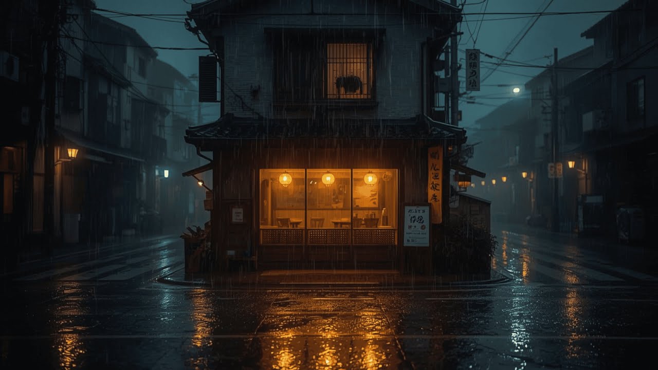 Japan Rain Sounds + Lofi Beats ??? Study