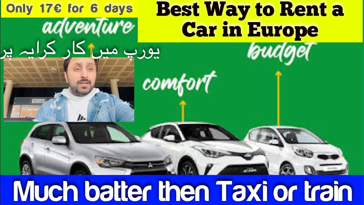 Best Way to Rent a Car in Europe Affordably for 6 Days. Secret to Save on Car Rental Spain Barcelona