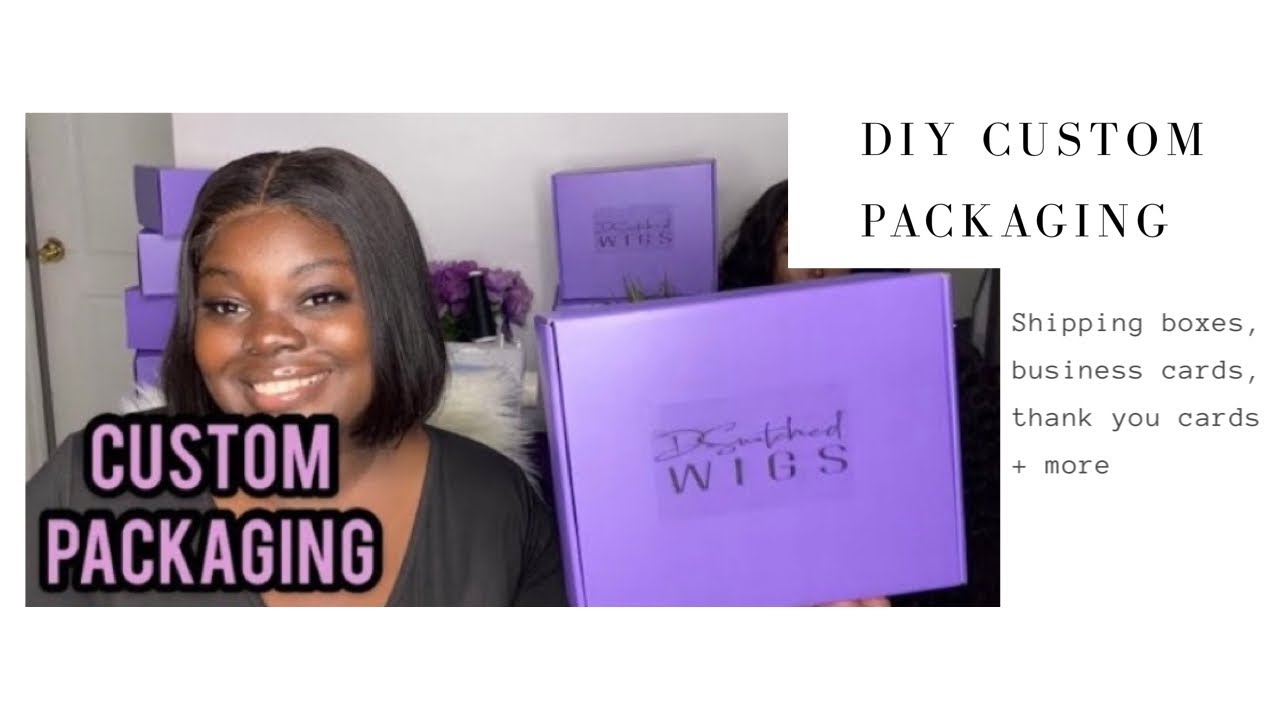 CUSTOM PACKAGING For Hair Businesses