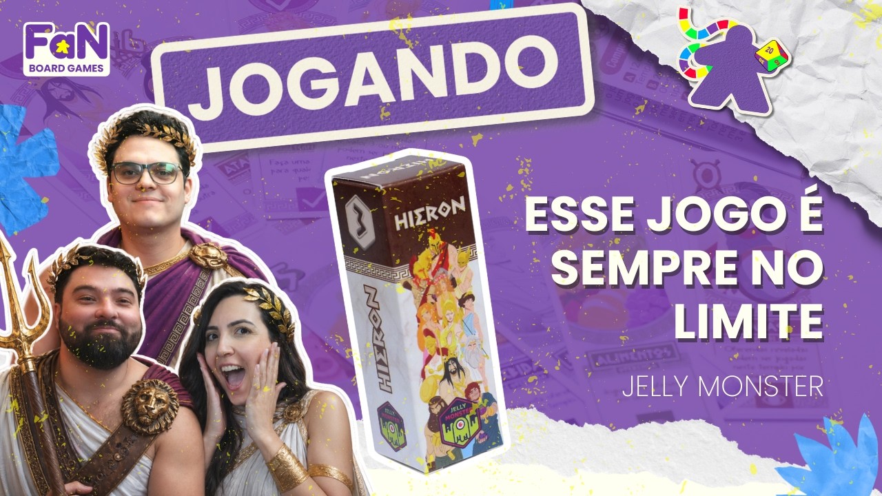 CONSEGUIMOS AGRADAR TODOS OS DEUSES? &ndash; Gameplay de Hieron 🏛️ (Jelly Monster)