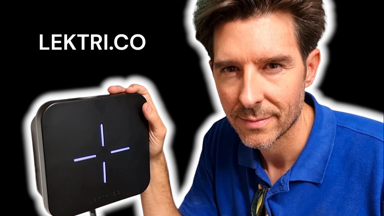 El cargador de COCHE ELÉCTRICO más  FÁCIL de INSTALAR  (LEKTRI.CO) Carga con PANELES SOLARES