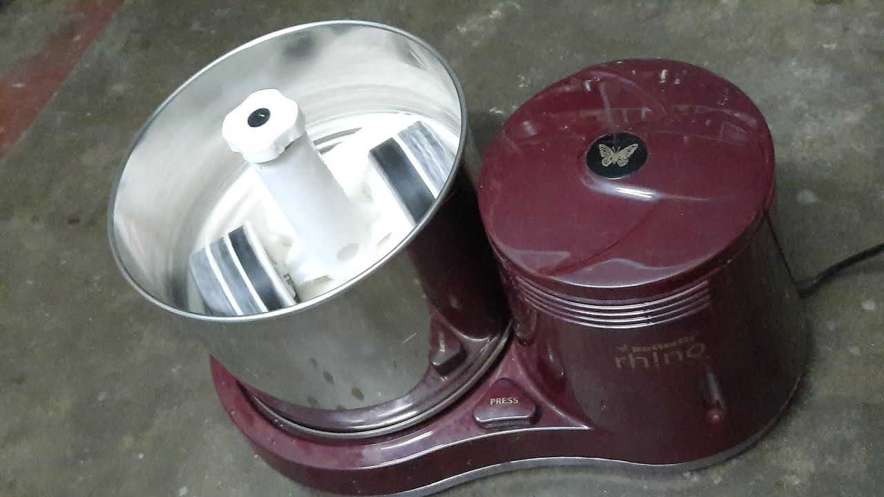 Butterfly rhino table top wet grinder demo in telugu / butterfly table top wet grinder review