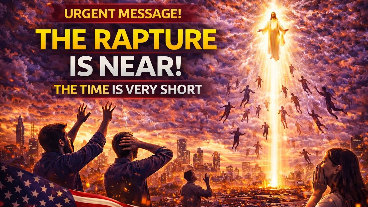 The Rapture Is Near! Are You Ready? 🇺🇸 Urgent End Times Warning #Rapture #EndTimes #BibleProphecy
