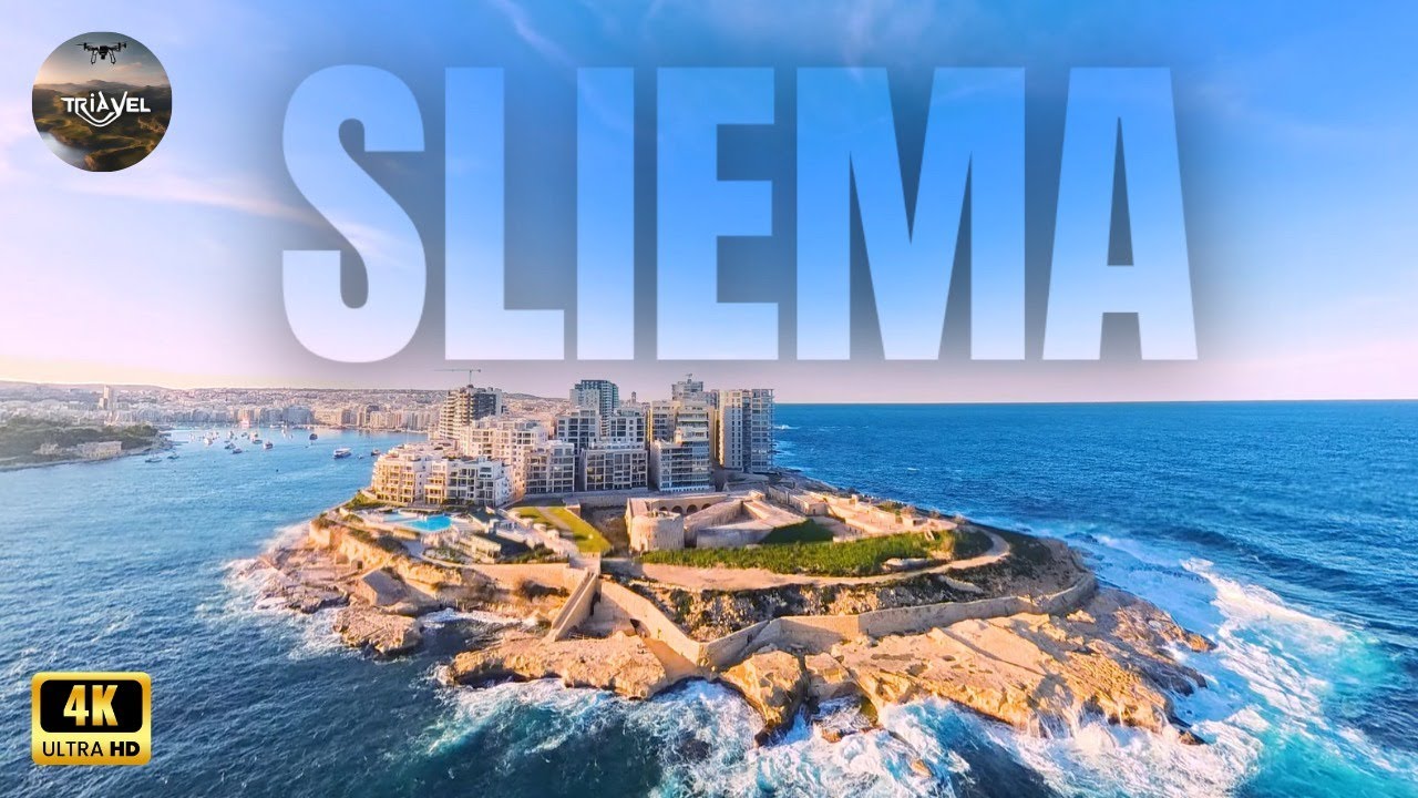 Incredible Drone Views Sliema – Best Island in the World 4K #malta