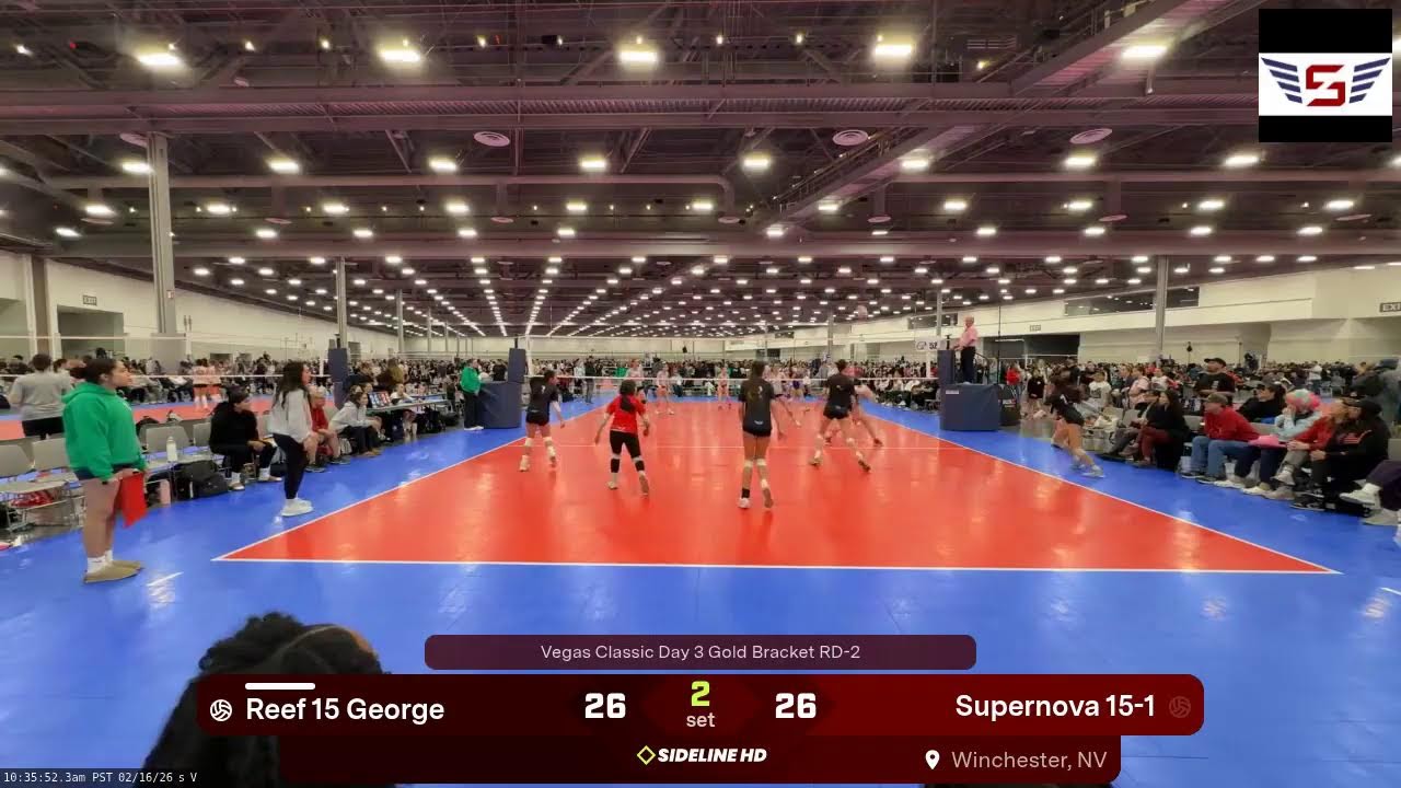 Supernova 15-1 vs. Reef 15 George (2026.02.16)