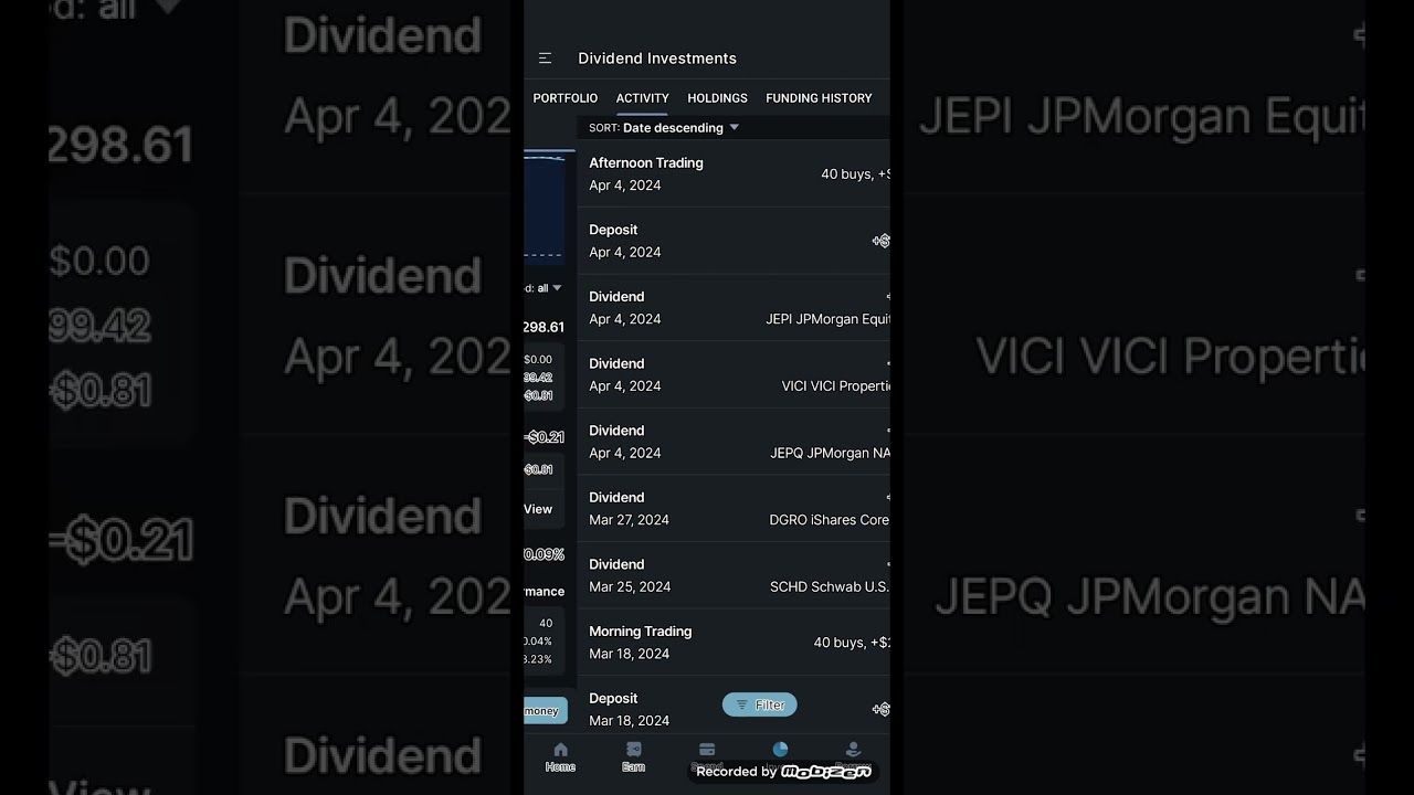 M1 Finance Daily Dividend Portfolio Part 17 #M1 #Dividend #Daily