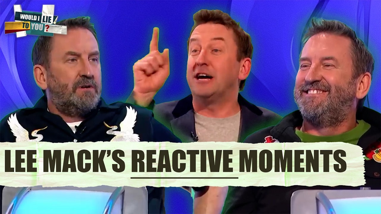 Lee Mack's MOST REACTIVE Moments 😱 | Would I Lie To You?