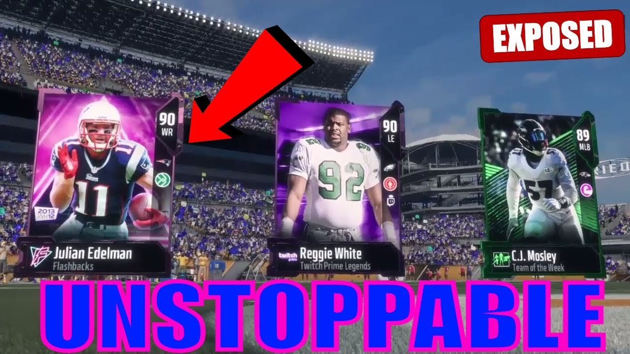 90 JULIAN EDELMAN REVIEW AND GAMEPLAY! 30 POINTS IN ONE QUARTER! MADDEN 18 ULTIMATE TEAM GAMEPLAY
