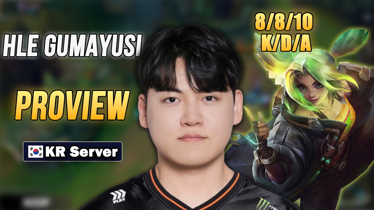 HLE Gumayusi Zeri (8/8/10) VS Sivir | LCK Challenger Adc Proview | Patch 26.04